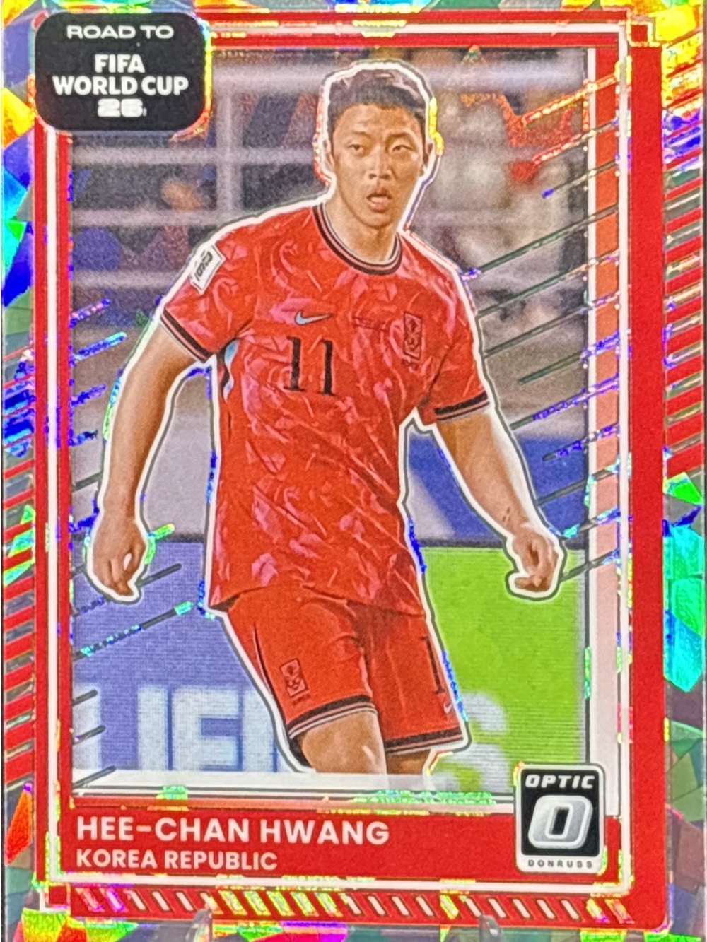 Panini Optic Hee-Chan Hwang Soccer Card - Prizm